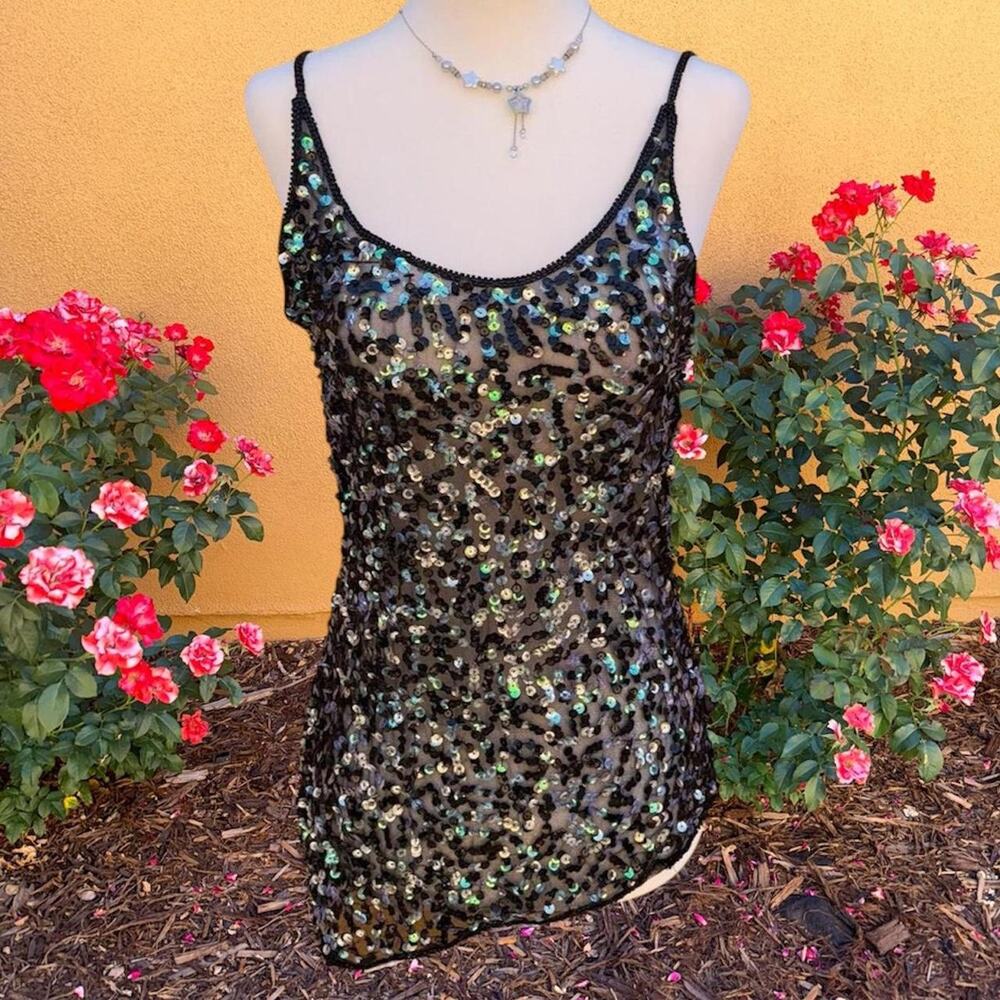 Y2k 2000s mermaid fairy beaded top